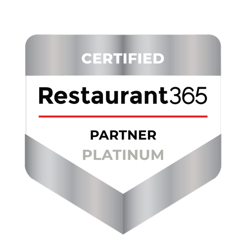 Restaurant365 Certified Platinum Partner.